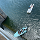 Image for article titled Four Rescued From Boat Just As It Was About To Go Over 36-Foot Dam